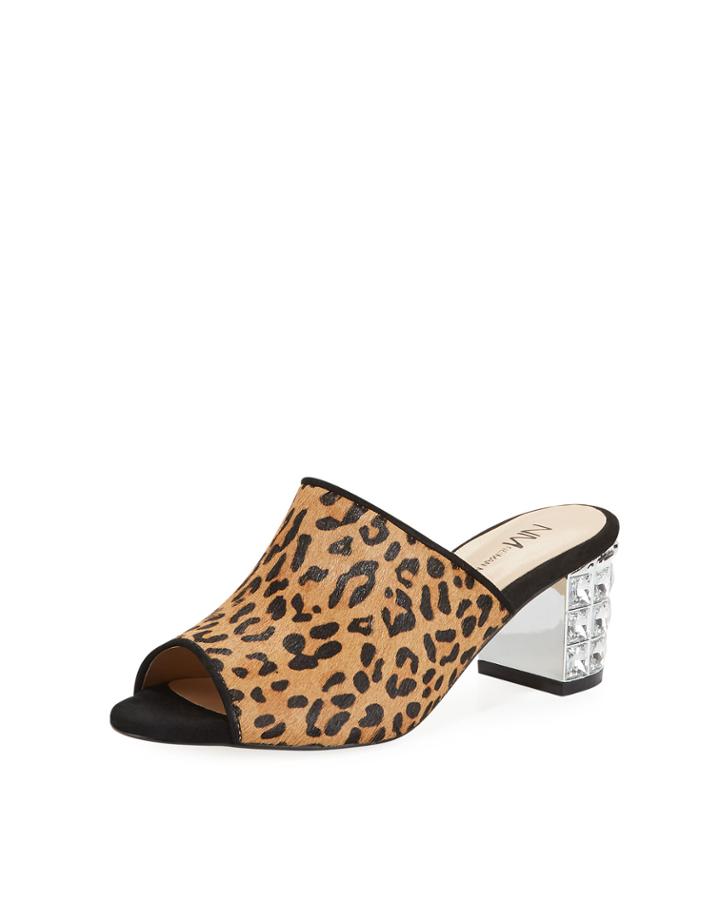 Carly Leopard-print