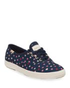 X Kate Spade Kiss Canvas Low-top
