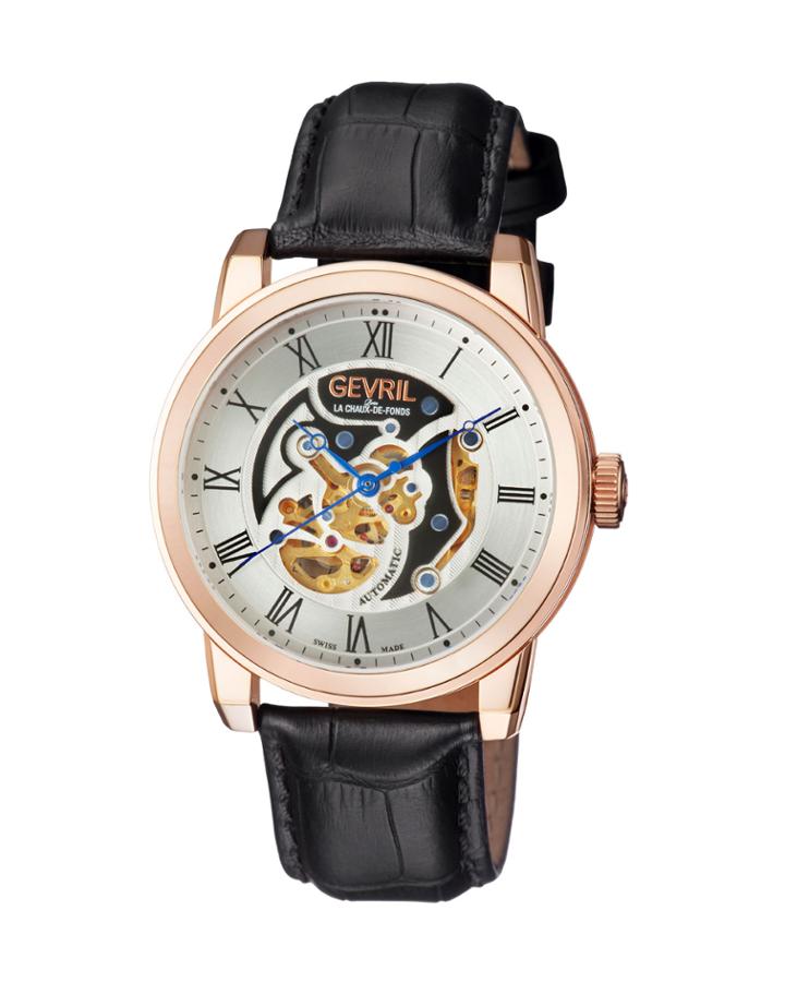 Men's Automatic Vanderbilt Black Leather