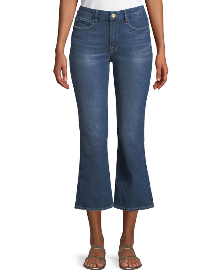Le Crop Mini Boot Jeans