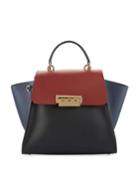 Eartha Iconic Colorblock Top-handle Bag - Golden Hardware