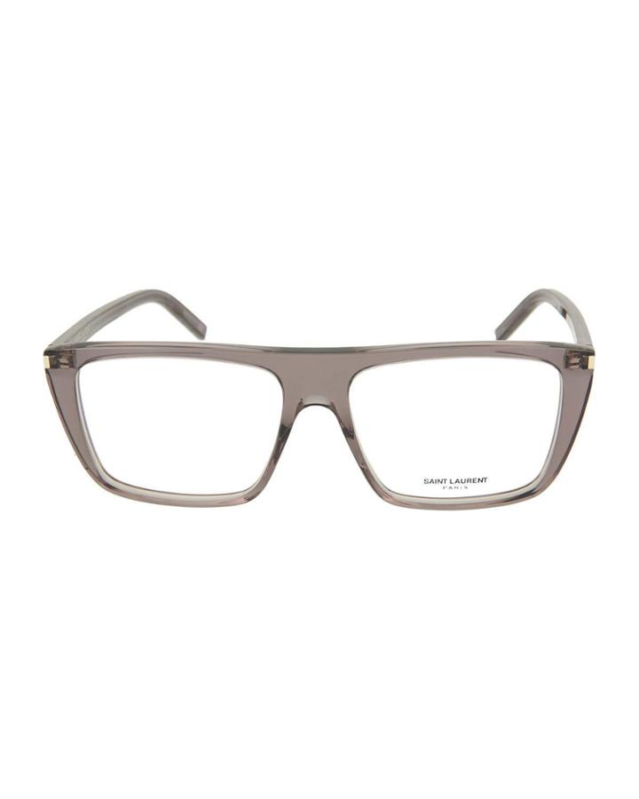 Men's Acetate Semi-shield Optical Glasses