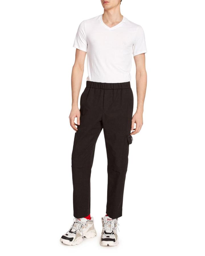Men's Tapered Crop Cargo Pants