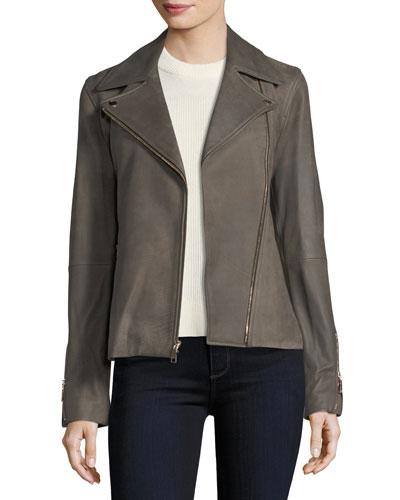 Leather Biker Jacket