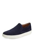Snake-embossed Slip-on
