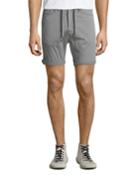 Men's Drawstring-waist Stretch Twill