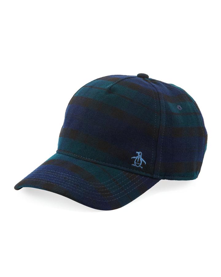 Plaid Baseball Cap