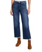 Cropped Wide-leg Jeans