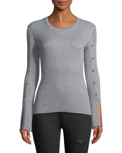 Bell-sleeve Shimmer
