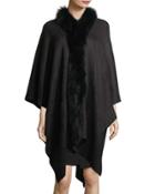 Fur-trim Knit