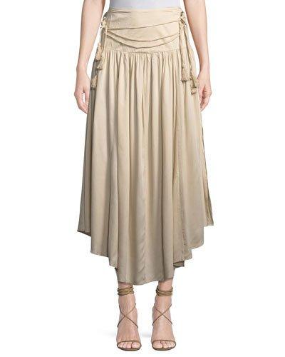Tassel-belt Ruffled
