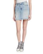 High-rise Distressed Denim Frayed
