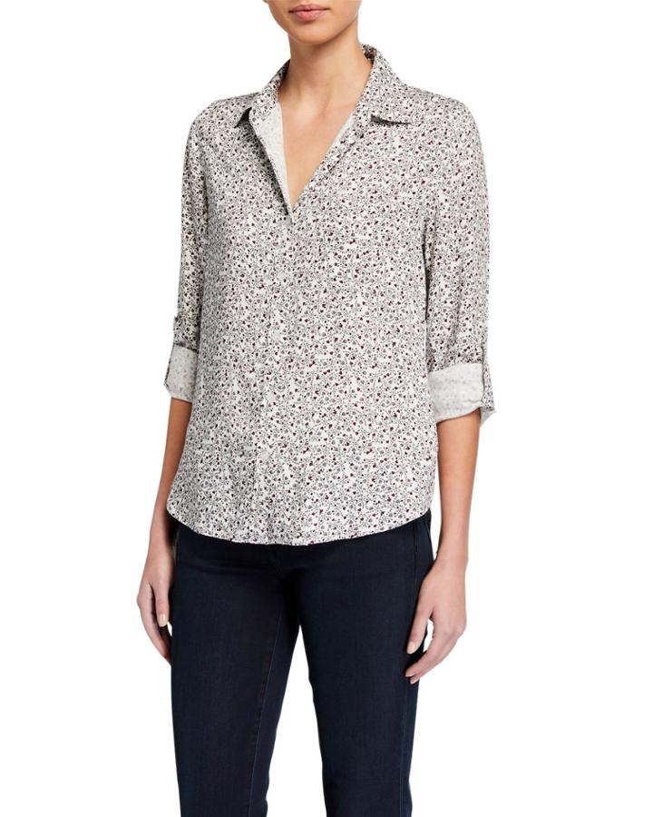 Elisa Button-up Printed