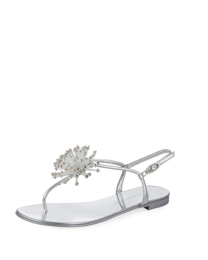 Metallic Crystal Thong