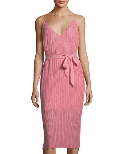 Unstoppable Pleated Sleeveless Dress