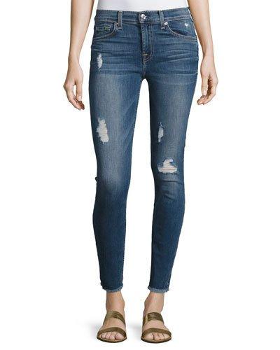 Gwenevere Destroyed Ankle Jeans