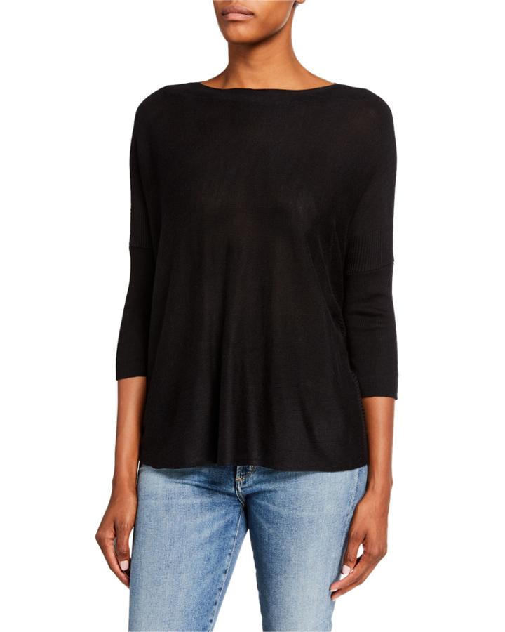 Boat-neck Top