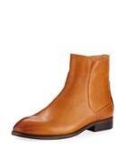 Kalleo Smooth Leather Boot, Brown