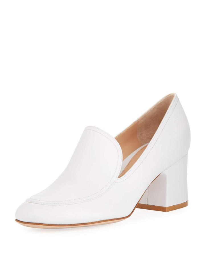Marcel 60mm Leather Block-heel
