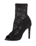 Imaginary Peep-toe Bootie Pump