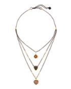 Multi-stone Layered Necklace