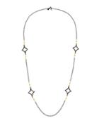 Long Open Cravelli Station Necklace,