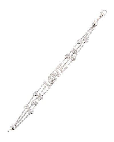 Triple-strand Love Diamond Bracelet