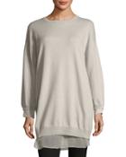 Cashmere Chiffon-trim
