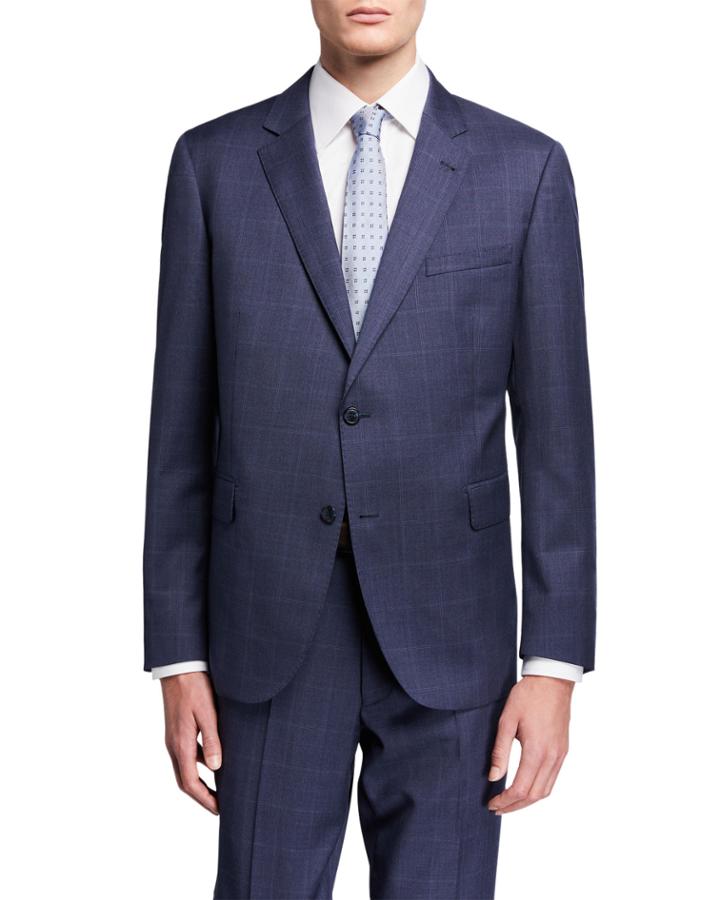 Men's Wool Modern-fit Two-piece