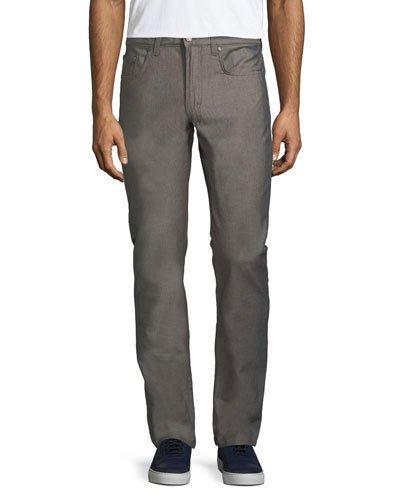 Straight-leg Colorblock Pants