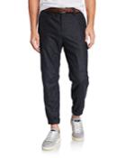 Men's Wool-flannel Cargo Pants