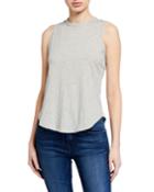 Seamed Sleeveless Tank