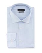 Men's Shaped Fit Dot-print Dress