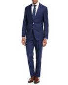 Helford Gander Broken Plaid Two-piece Wool