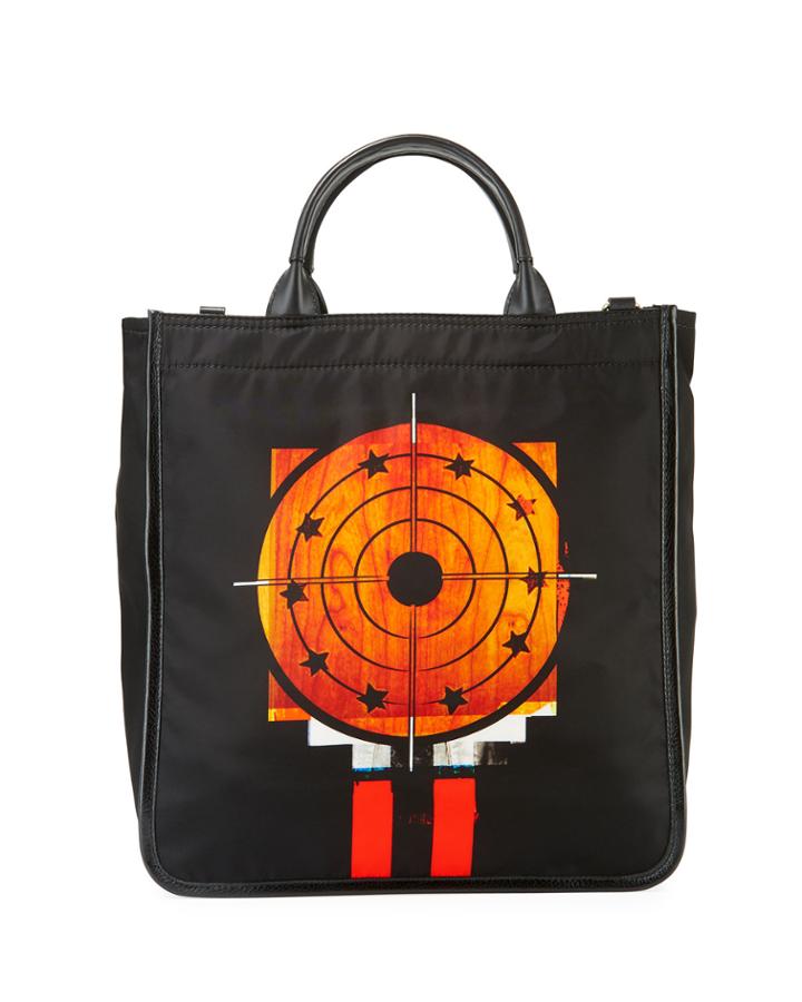 Nylon Printed Tote Bag