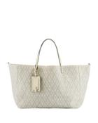 Patterned East West Tote Bag