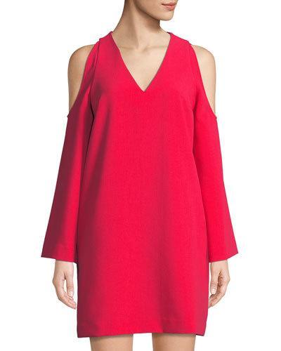Cold-shoulder Long-sleeve