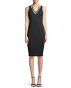All Nighter Sleeveless Mesh-layer Dress