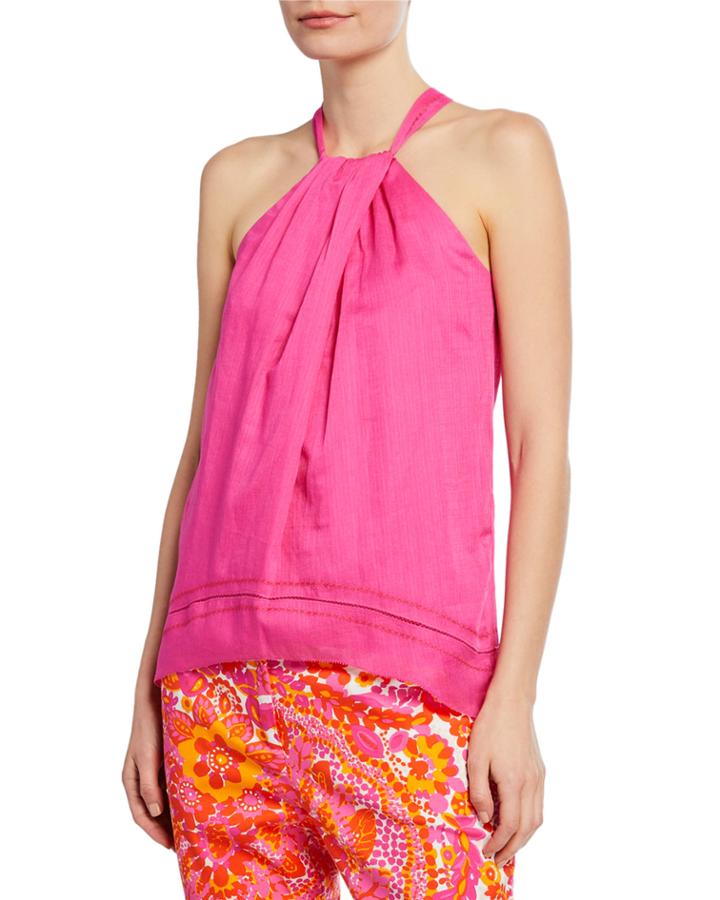 Rosemead Twisted Halter Top