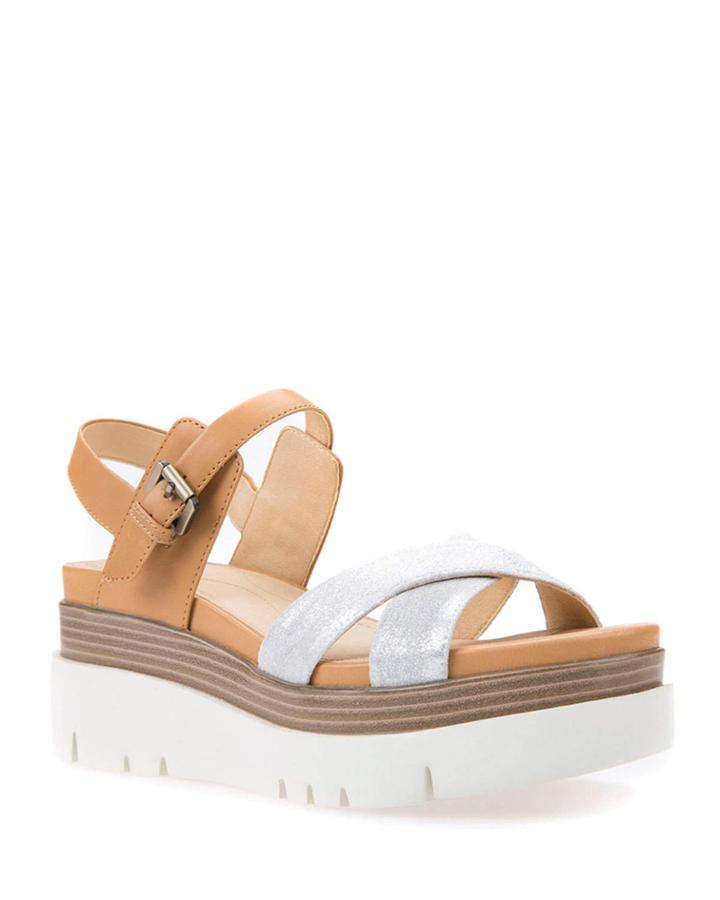 Radwa Strappy Leather Platform