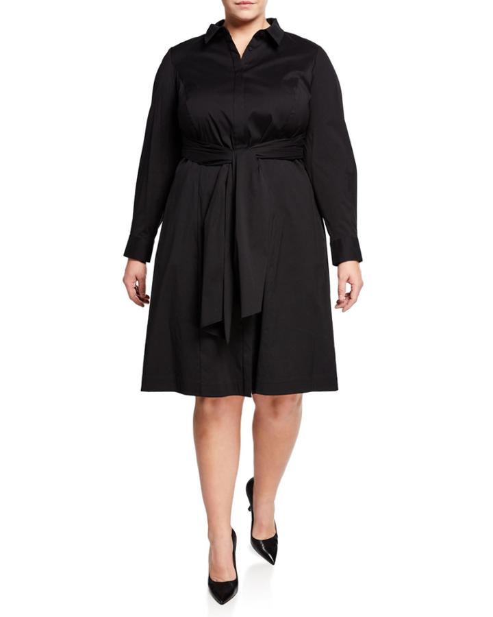 Brielle Long-sleeve Belted