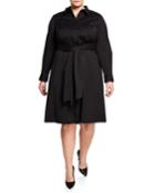 Brielle Long-sleeve Belted
