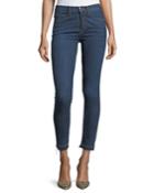 Debbie 10 Raw-hem Button-fly Denim Jeans