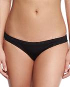 Everyday Solid Low-rise Swim Bottom, Black