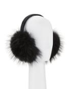 Fur Earmuffs With Velvet Band