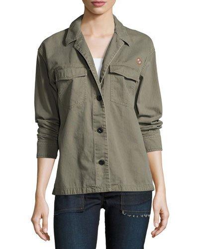 Irving Shirt Jacket, Army Green