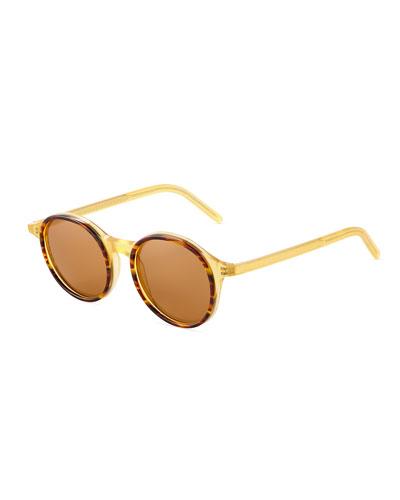 Plastic Round Havana Frames