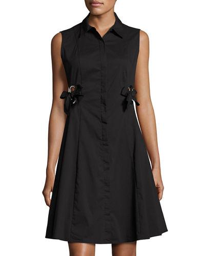 Fit & Flare Side-lace Dress