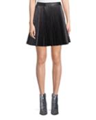 Skyler Metallic Pleated