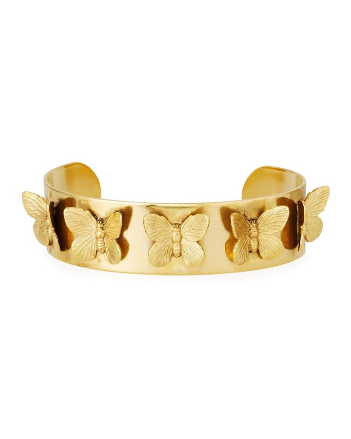 3d Multi-butterfly Cuff Bracelet
